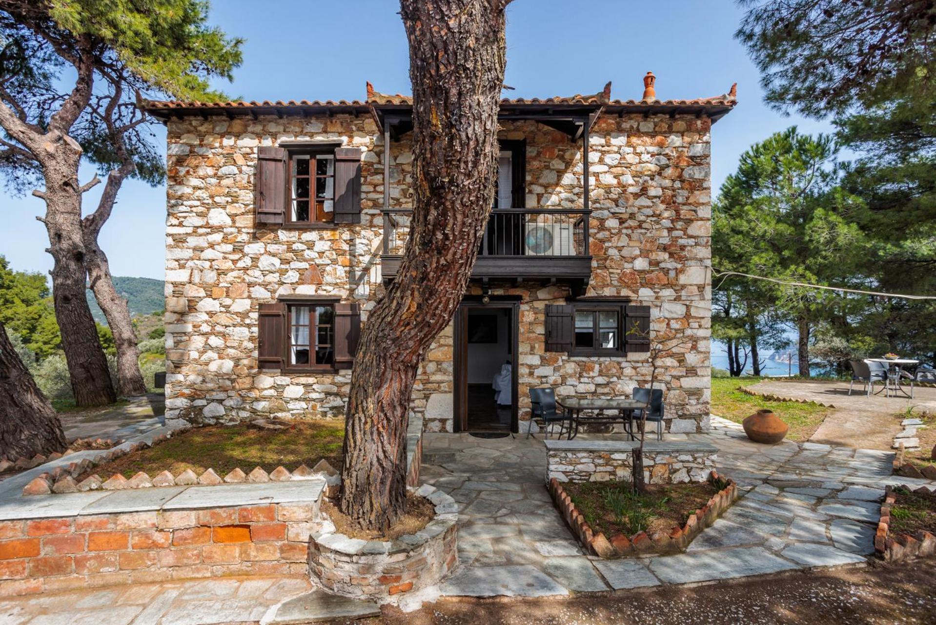 Elli Cottage Skopelos Town Bagian luar foto