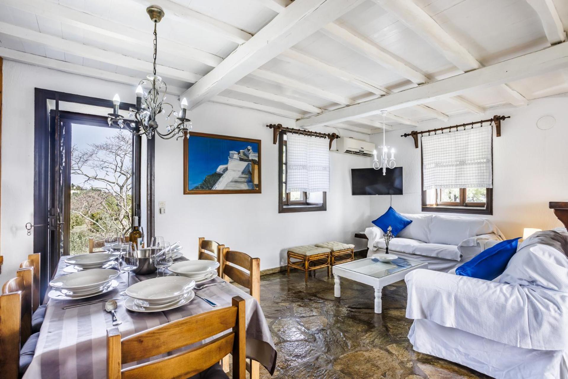 Elli Cottage Skopelos Town Bagian luar foto