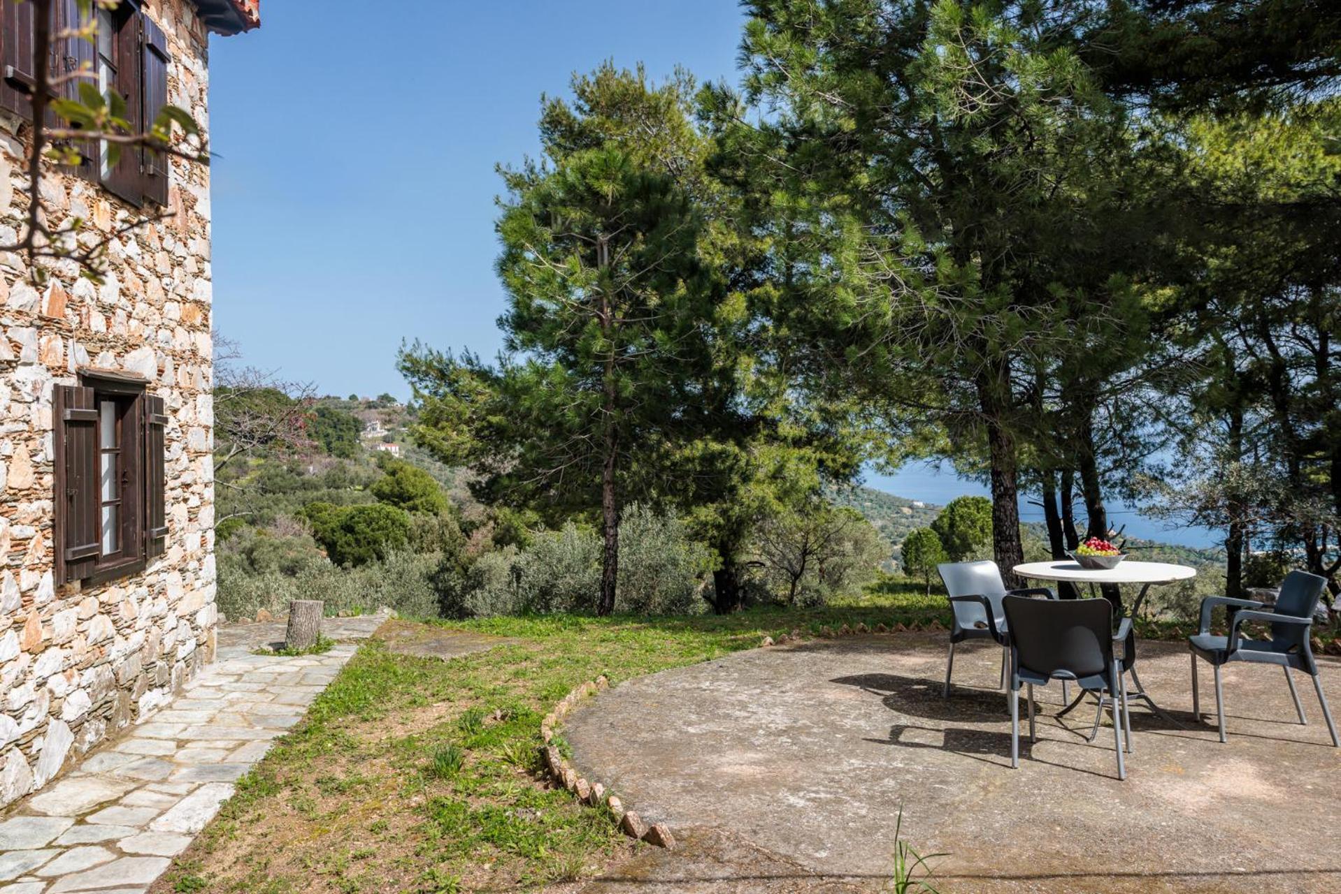 Elli Cottage Skopelos Town Bagian luar foto