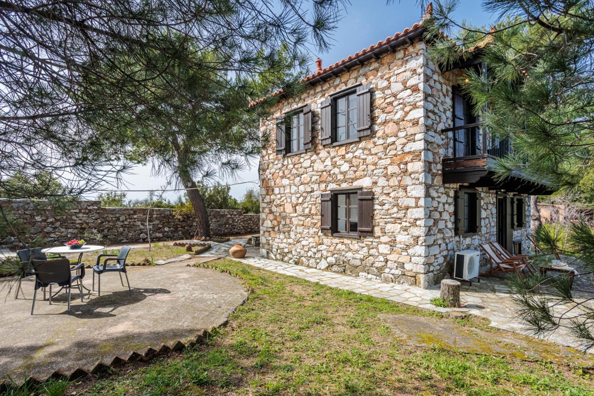 Elli Cottage Skopelos Town Bagian luar foto