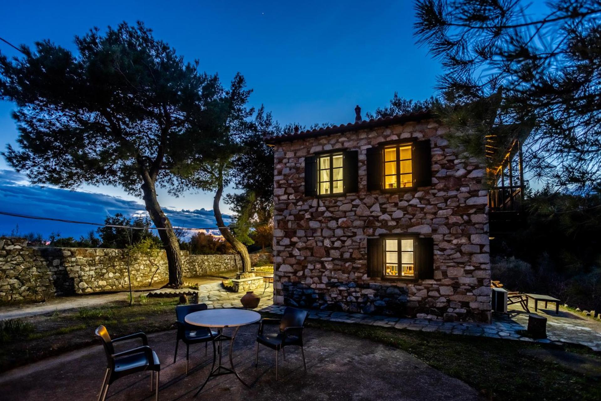 Elli Cottage Skopelos Town Bagian luar foto