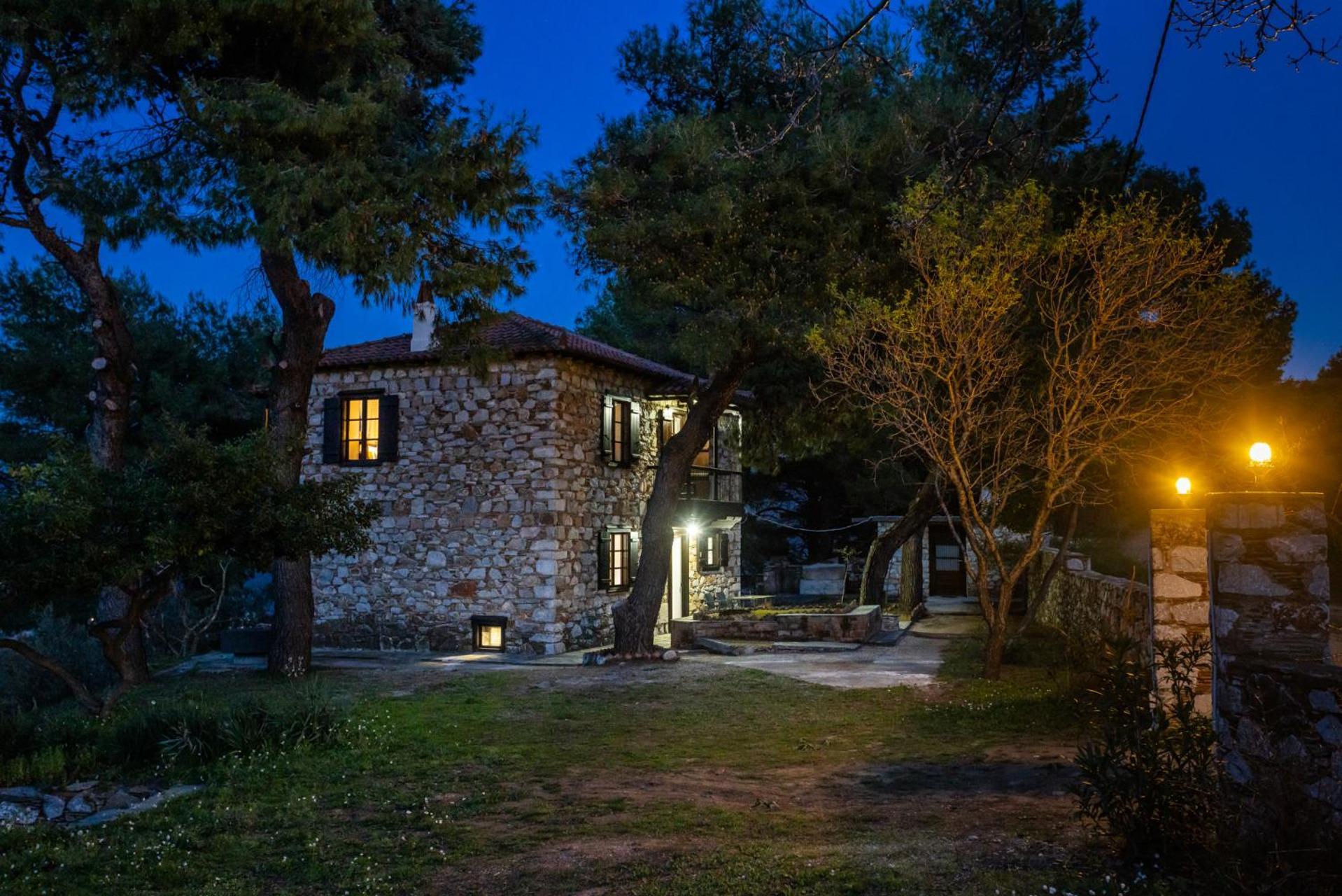 Elli Cottage Skopelos Town Bagian luar foto
