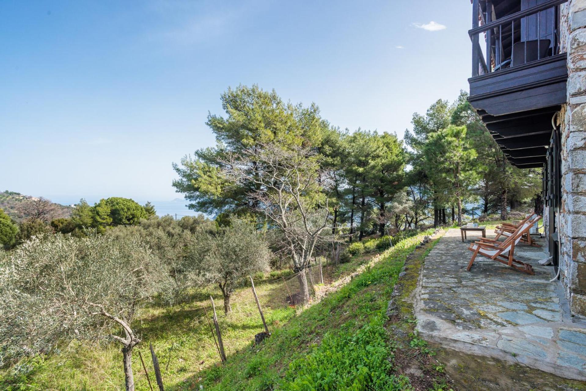 Elli Cottage Skopelos Town Bagian luar foto