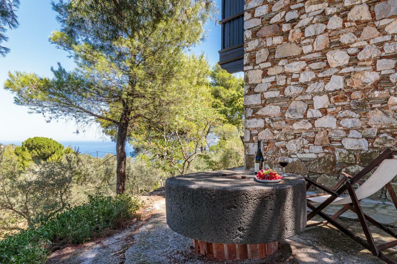 Elli Cottage Skopelos Town Bagian luar foto